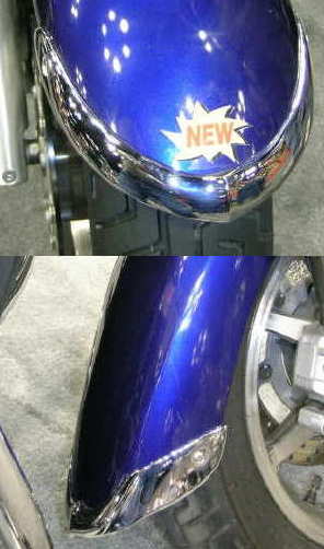 yamaha road star front fender