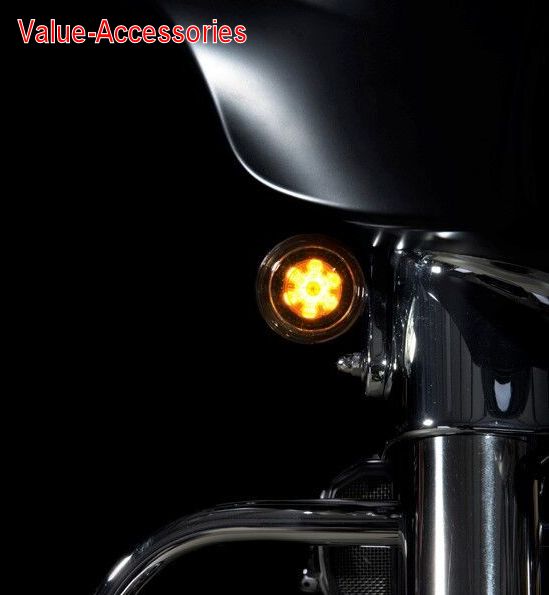 Pro Beam Dynamic Ringz Driving Lights & Front Turn Signals, Harley (pr)