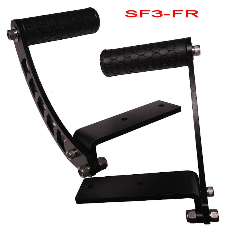 Highway Peg Mount Set, Spyder F3 w/Factory Pegs, Includes Pegs