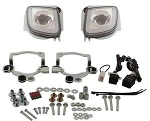 Pathfinder Rectangular LED Fog Light Kit GL 1800 Gold Wing 12-17/ F6B ...